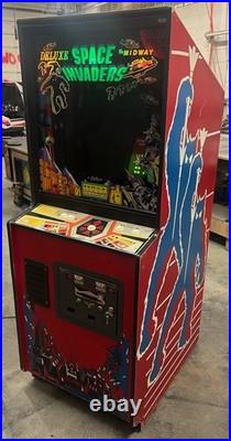 Space Invaders Deluxe Arcade Machine Midway 1978 Rare