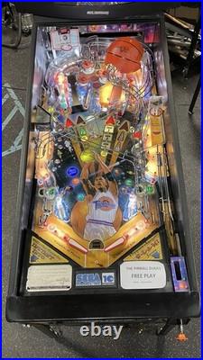 Space Jam Pinball Machine Fully Refurbished Leds Rare Sega 1996 Michael Jordan