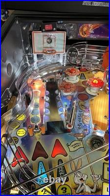 Space Jam Pinball Machine Fully Refurbished Leds Rare Sega 1996 Michael Jordan