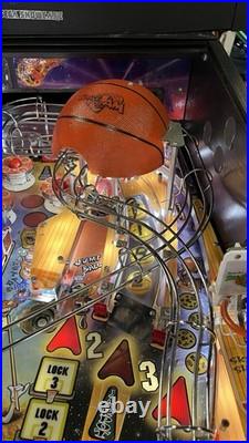 Space Jam Pinball Machine Fully Refurbished Leds Rare Sega 1996 Michael Jordan