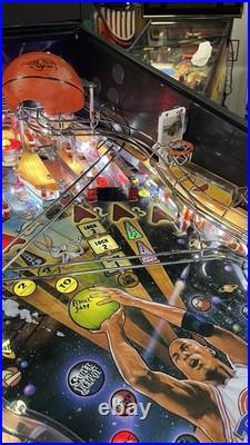 Space Jam Pinball Machine Fully Refurbished Leds Rare Sega 1996 Michael Jordan
