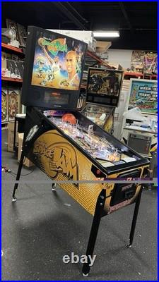 Space Jam Pinball Machine Fully Refurbished Leds Rare Sega 1996 Michael Jordan