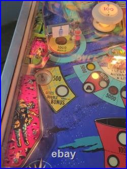 Space Mission Pinball Machine In Excellent Condition