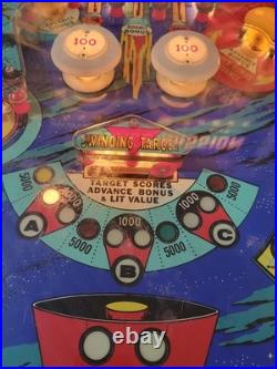 Space Mission Pinball Machine In Excellent Condition