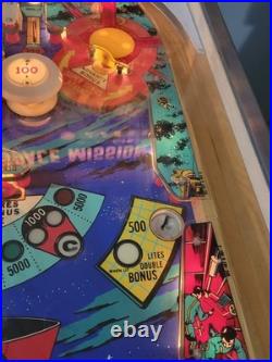 Space Mission Pinball Machine In Excellent Condition