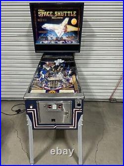 Space Shuttle Pinball Machine Williams 1986 LEDS Free Ship Orange County Pinball