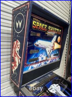 Space Shuttle Pinball Machine Williams 1986 LEDS Free Ship Orange County Pinball