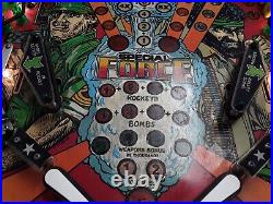 Special Force Pinball Machine by Bally Midway