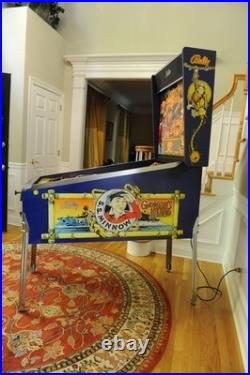 Spectacular Gilligans Island Pinball MACHINE Custom SS minnow signed Dawn Wells