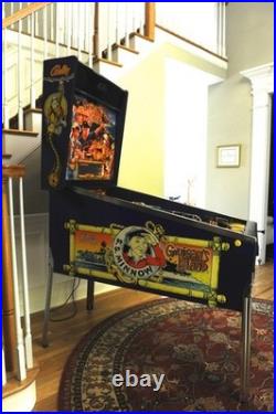 Spectacular Gilligans Island Pinball MACHINE Custom SS minnow signed Dawn Wells