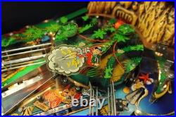 Spectacular Gilligans Island Pinball MACHINE Custom SS minnow signed Dawn Wells