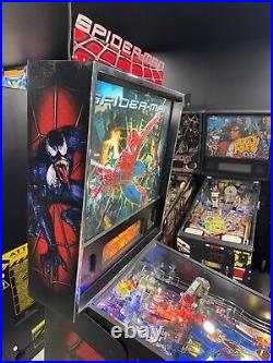 Spiderman Spider-Man Pinball Machine Stern Free Ship Orange County Pinballs