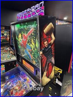 Spiderman Spider-Man Pinball Machine Stern Free Ship Orange County Pinballs