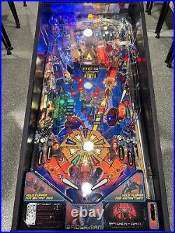 Spiderman Spider-Man Pinball Machine Stern Free Ship Orange County Pinballs