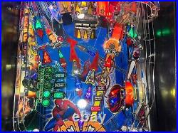 Spiderman Spider-Man Pinball Machine Stern Free Ship Orange County Pinballs