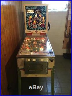 Spin-A-Card Pinball Machine (Gottlieb) 1969