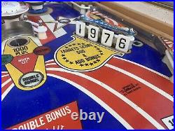 Spirit Of 76 Pinball Machine By Gottlieb Nice Original Condition America USA