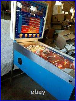 Spirit of 76 Micro Manufacturing Pinball Machine- RARE