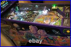 Spooky Pinball Rick and Morty Blood Sucker Edition Pinball Machine WITH TOPPER