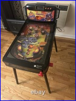 Spyro Electronic Pinball Machine LCD Counter Full Size with LegsManualWorksNoSound