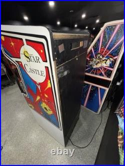 Star Castle ARCADE MACHINE by Cinematronics 1980 Free Nationwide Shipping
