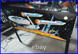 Star Trek Data East 1991 Pinball Machine Free Shipping LEDs