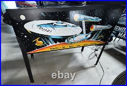 Star Trek Data East 1991 Pinball Machine Free Shipping LEDs