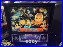 Star Trek Next Generation Pinball Machine A Beauty Works And Plays Great