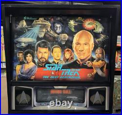 Star Trek Next Generation Pinball Machine A Beauty Works And Plays Great