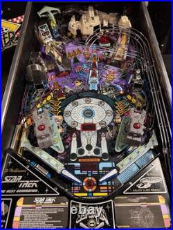 Star Trek Next Generation Pinball Machine A Beauty Works And Plays Great