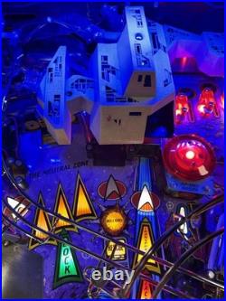 Star Trek Next Generation Pinball Machine A Beauty Works And Plays Great