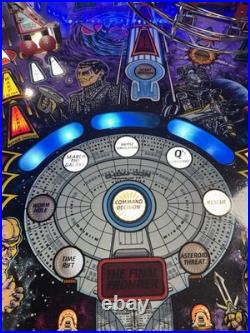 Star Trek Next Generation Pinball Machine A Beauty Works And Plays Great