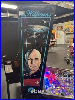 Star Trek Next Generation Pinball Machine A Beauty Works And Plays Great