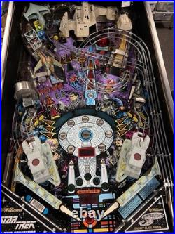 Star Trek Next Generation Pinball Machine A Beauty Works And Plays Great