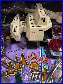 Star Trek Next Generation Pinball Machine A Beauty Works And Plays Great