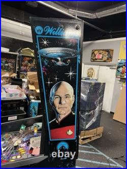 Star Trek Next Generation Pinball Machine A Beauty Works And Plays Great