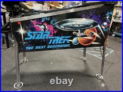 Star Trek Next Generation Pinball Machine A Beauty Works And Plays Great