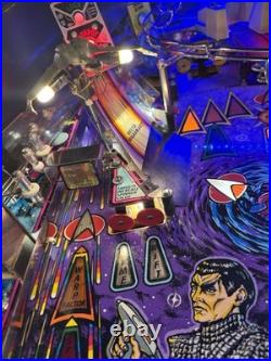 Star Trek Next Generation Pinball Machine A Beauty Works And Plays Great