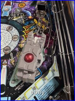 Star Trek Next Generation Pinball Machine A Beauty Works And Plays Great