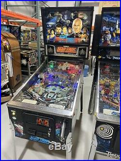 Star Trek Next Generation Pinball Machine Bally Arcade LEDS Free Shipping