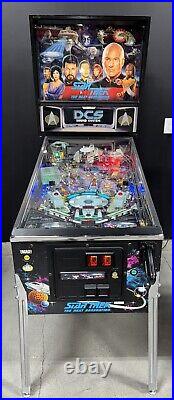 Star Trek Next Generation Pinball Machine By Williams 1993 LEDs