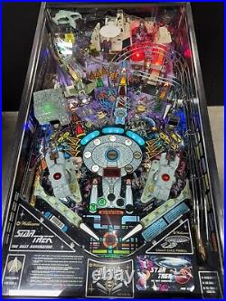 Star Trek Next Generation Pinball Machine By Williams 1993 LEDs