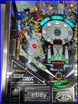 Star Trek Next Generation Pinball Machine By Williams 1993 LEDs