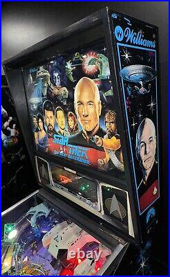 Star Trek Next Generation Pinball Machine By Williams 1993 LEDs Home Use Only