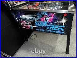 Star Trek Next Generation Pinball Machine By Williams 1993 LEDs Home Use Only