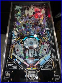 Star Trek Next Generation Pinball Machine By Williams 1993 LEDs Home Use Only