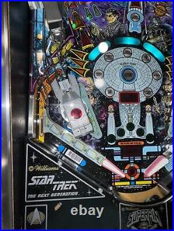 Star Trek Next Generation Pinball Machine By Williams 1993 LEDs Home Use Only