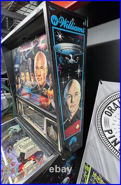 Star Trek Next Generation Pinball Machine Williams 1994 Free Ship LEDs