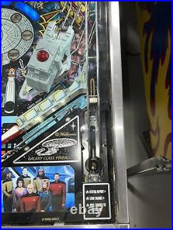 Star Trek Next Generation Pinball Machine Williams 1994 Free Ship LEDs Mods
