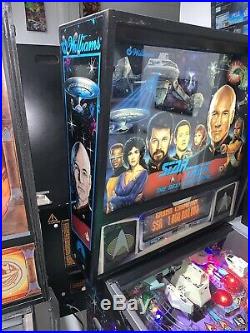 Star Trek Next Generation Pinball Machine Williams Coin Op Arcade LEDs Free Ship